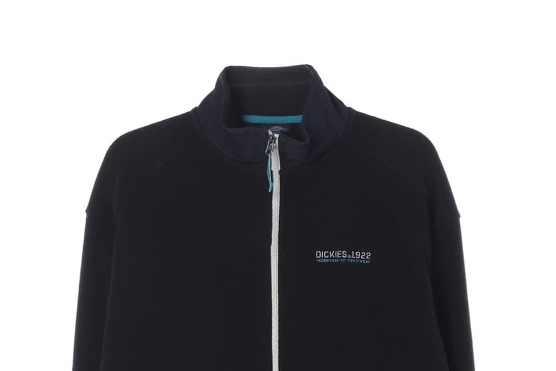 디키즈 1922 투톤 배색 후리스 집업 자켓 S 상품이미지3