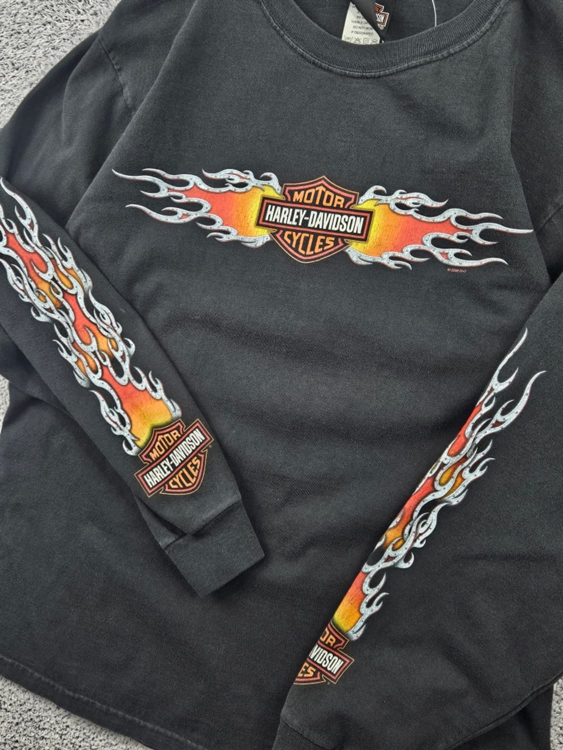 할리데이비슨 노스다코타 마이넛 플레임 롱슬리브 ( M ) / 11529 상품이미지4