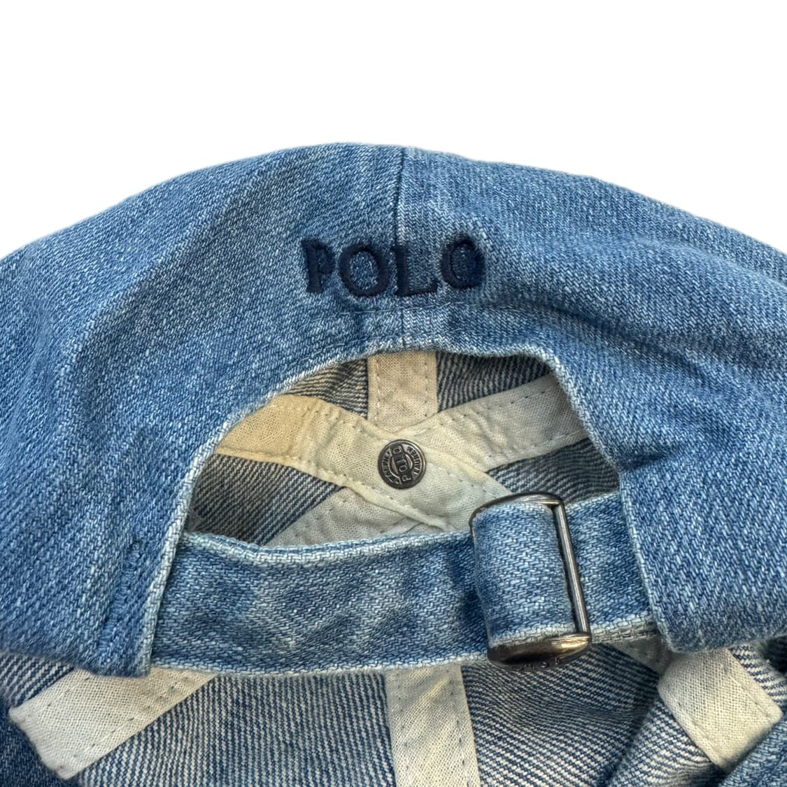 폴로 신형 포니 데님 볼캡 상품이미지3