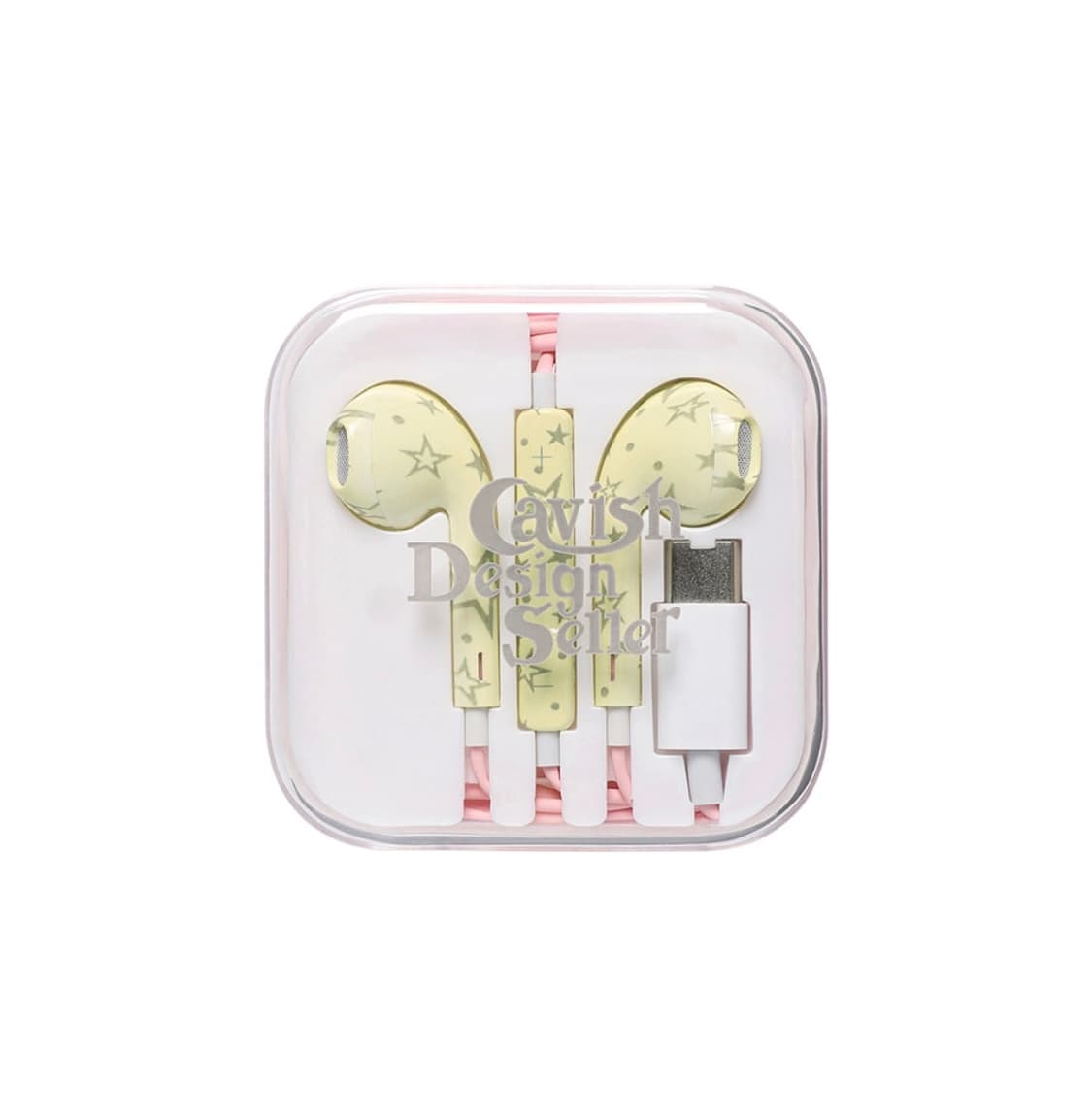 [당일배송] 카비시 규린 스타 와이어드 이어폰 크림, 카비시 이어폰 상품이미지2
