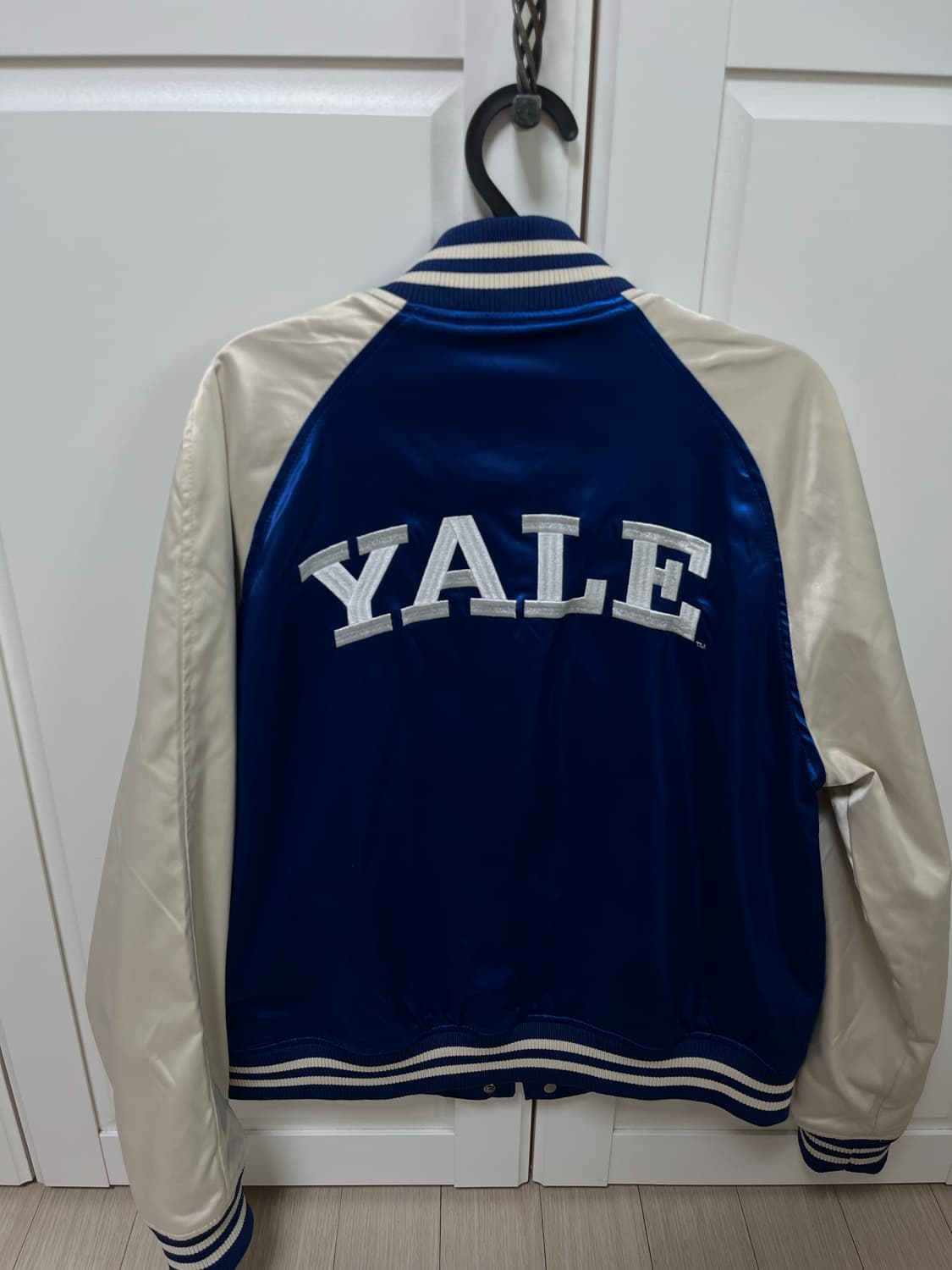 H&M X 예일 나그랑 야구 점퍼 M 상품이미지4