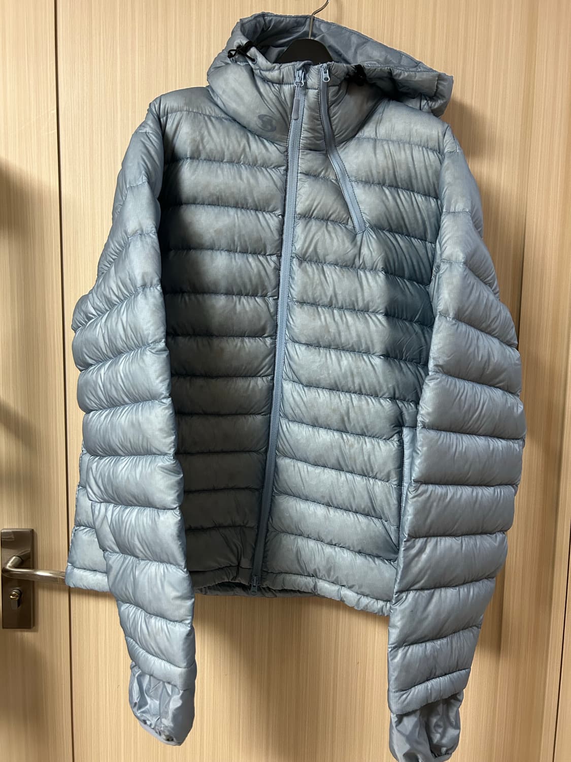 산산기어 서픽스 푸퍼 자켓 스카이 블루 - 24FW 4사이즈 상품이미지4