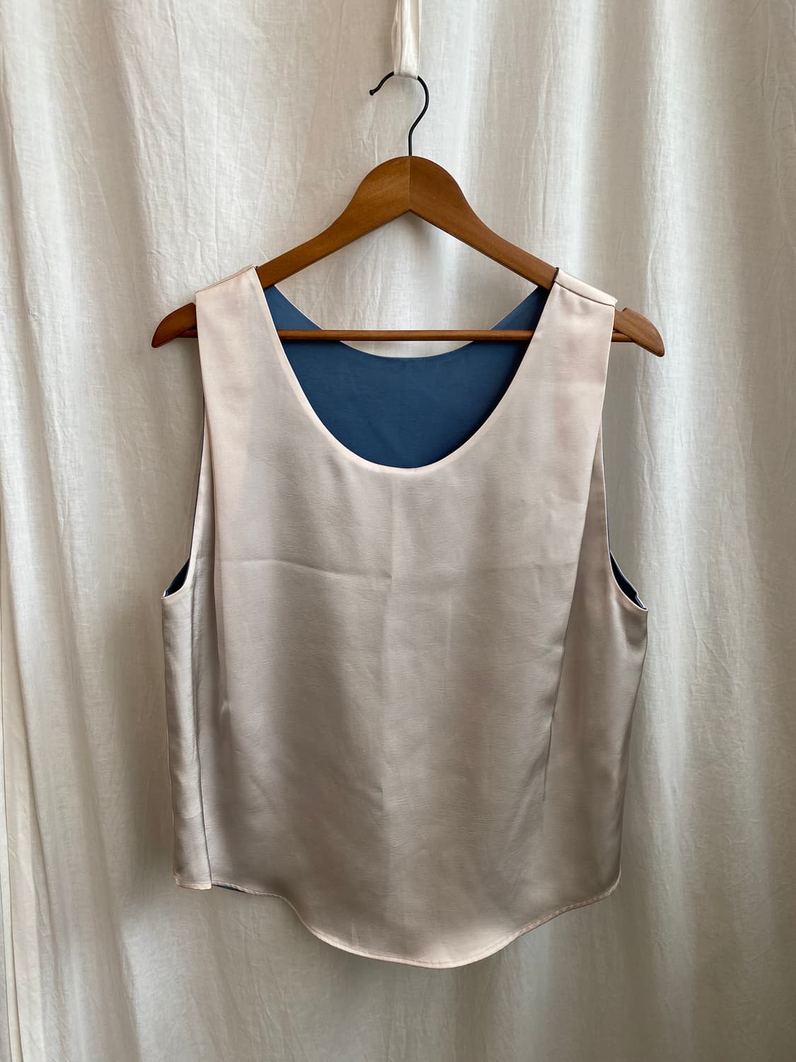 리버시블 실키 슬리브리스(F) 상품이미지6