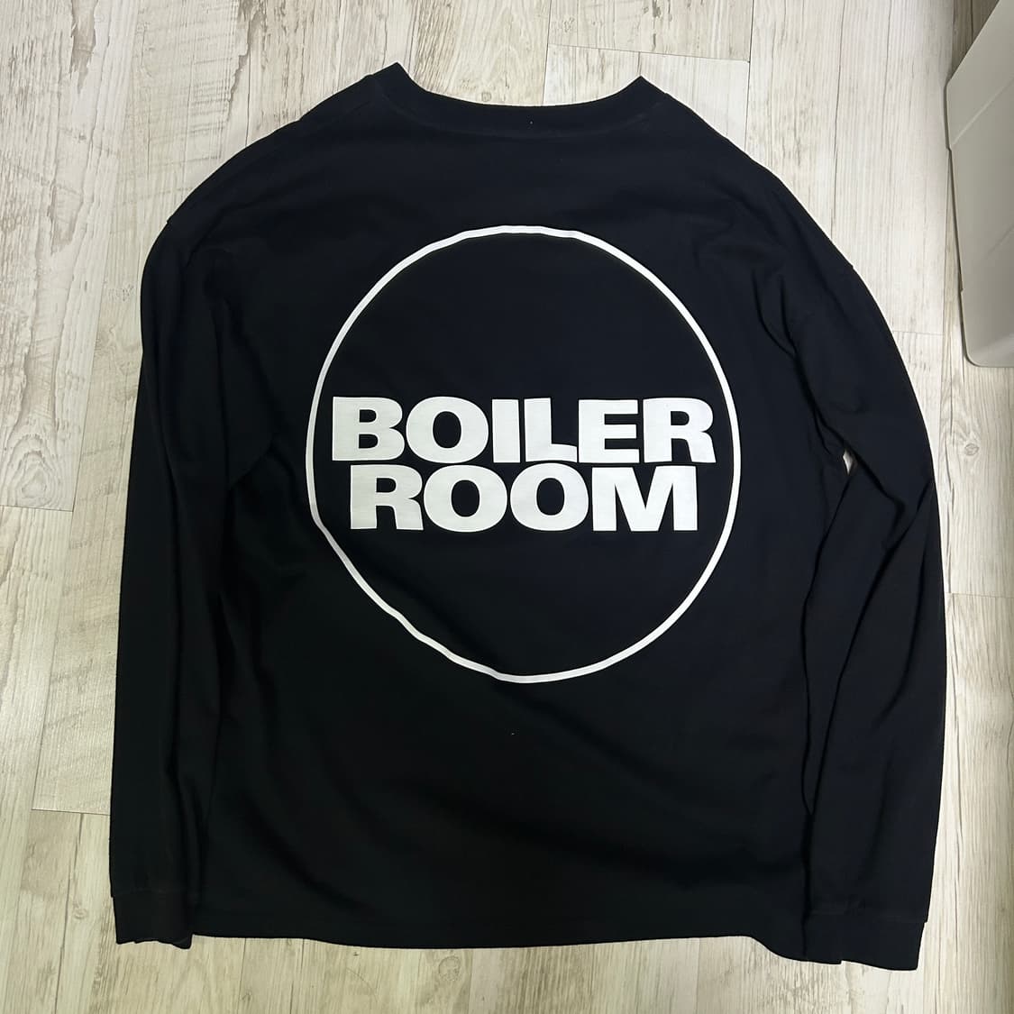 [XL] Boiler Room  보일러룸 블랙 긴팔 티셔츠 상품이미지4