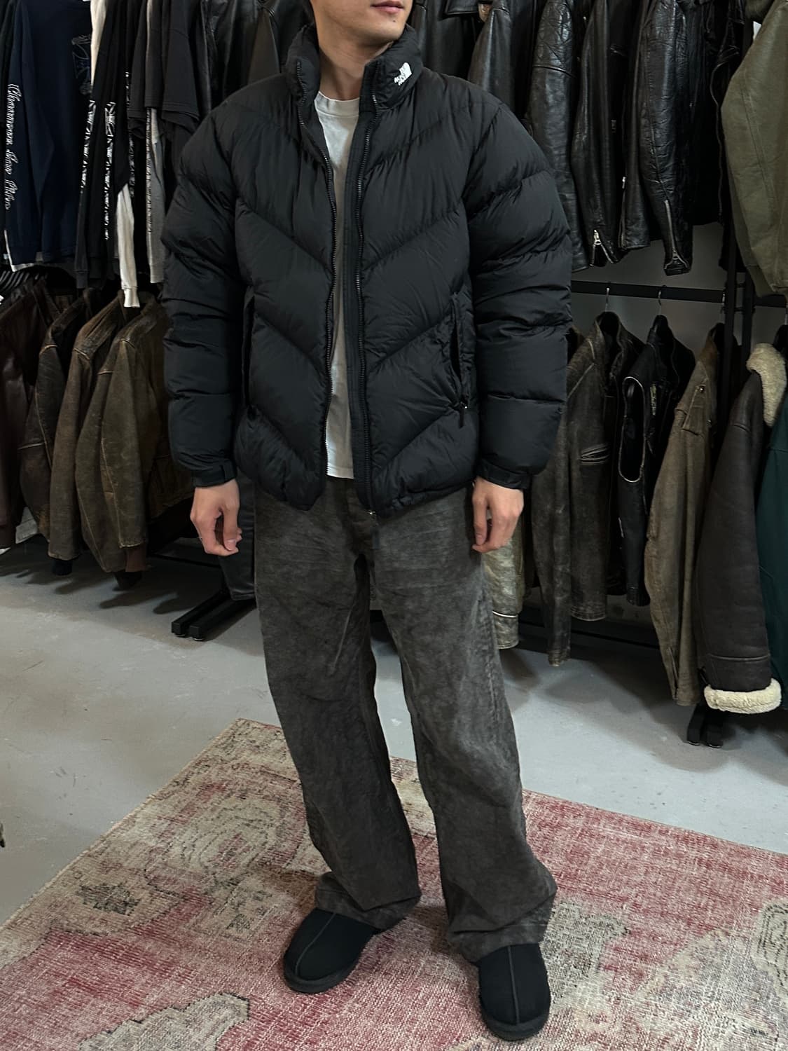 노스페이스 어센트 블랙 노스페이스 패딩 눕시 상품이미지2