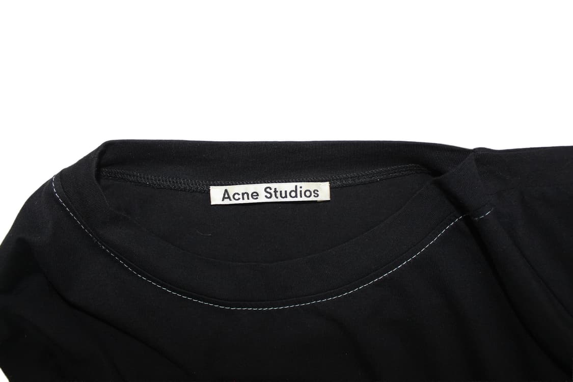 Acne Studios 오버 드레이프 리본 디테일 티셔츠 원피스 상품이미지8