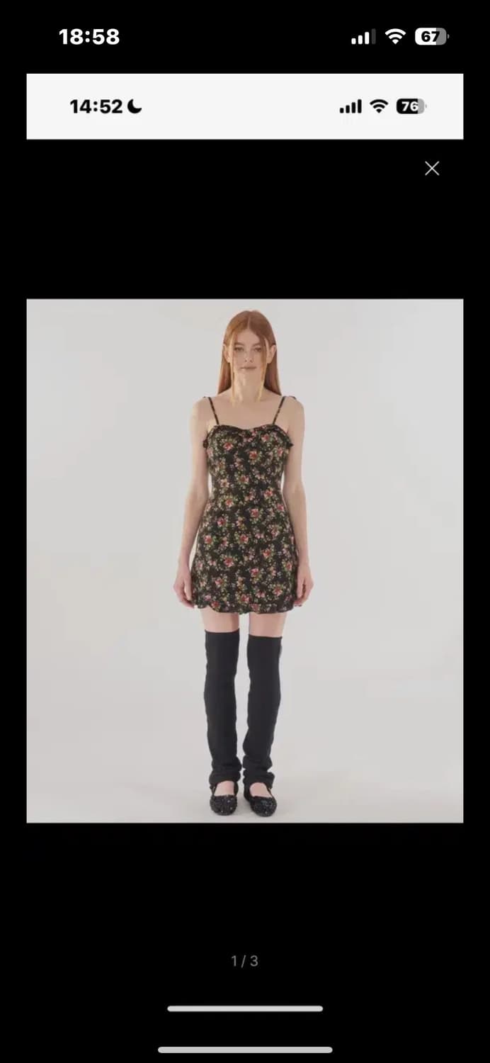 [품절상품] 오드원아웃 원피스 블랙 S 상품이미지1