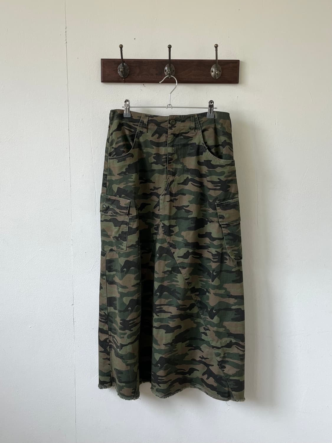 Right-on 밀리터리 스커트 상품이미지1