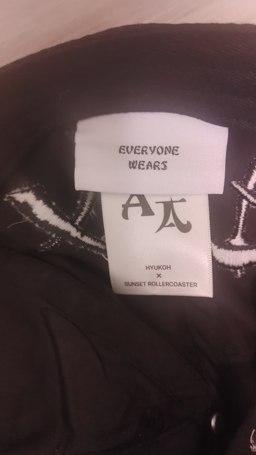 혁오 x 선셋롤러코스터 AAA볼캡 블랙 상품이미지3