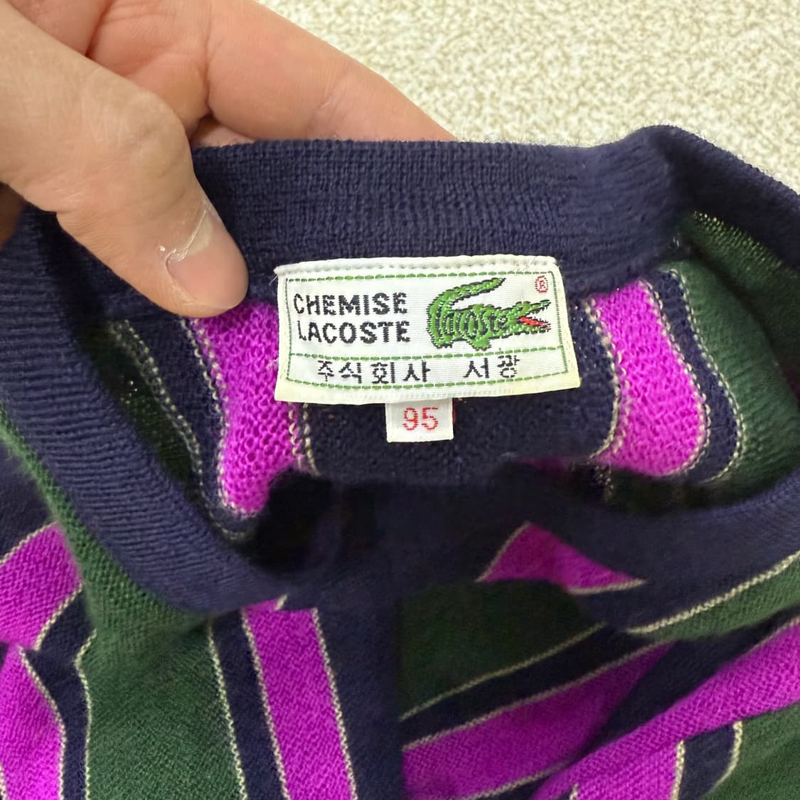 [95] 라코스테 니트 롱슬리브 1226T2 상품이미지3