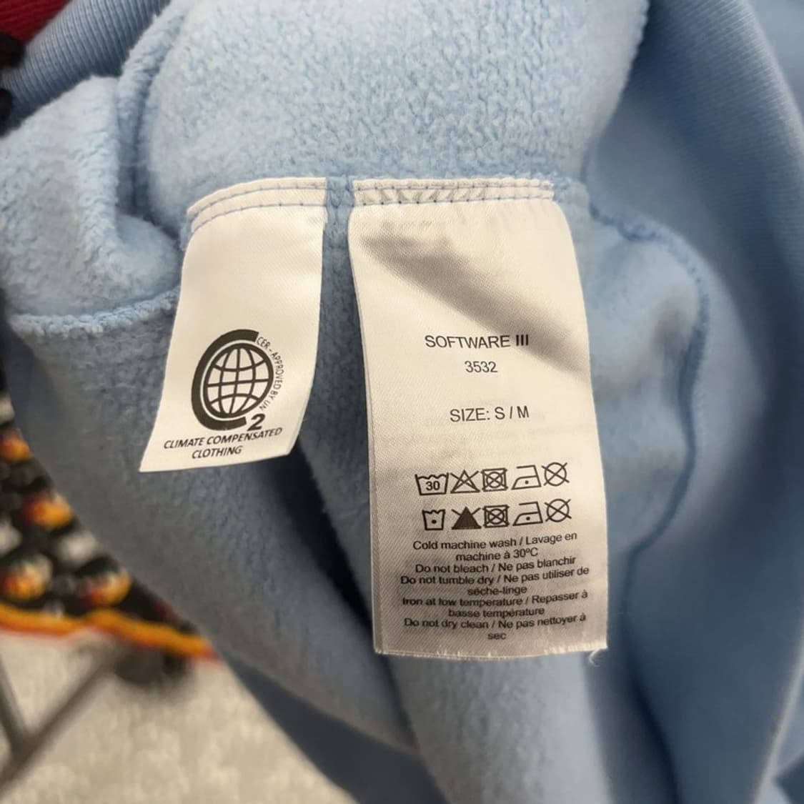 가니 빅사이즈 파스텔 약기모 스웻셔츠 맨투맨 S/M C07323 상품이미지6