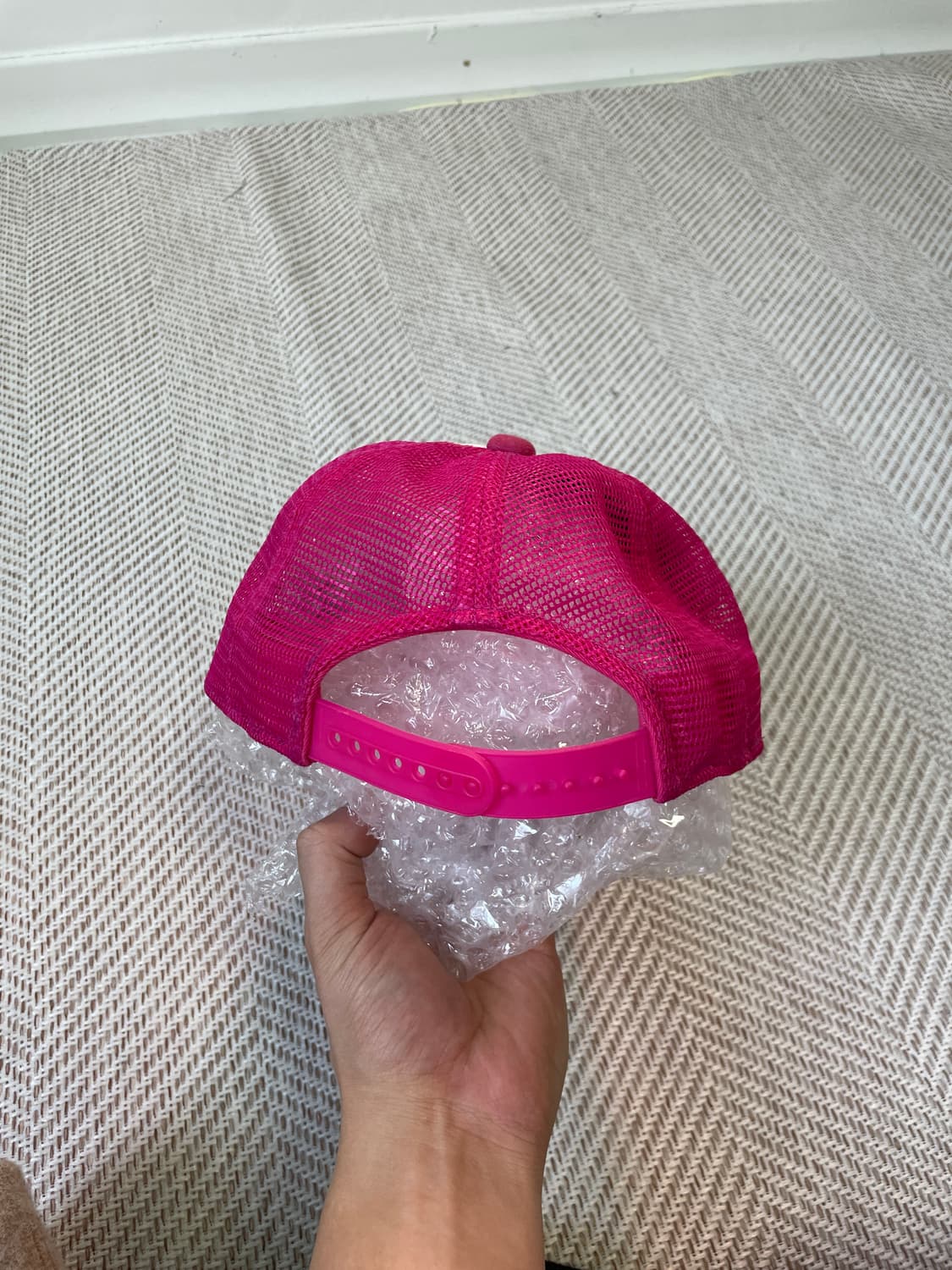 빈티지 y2k 자수 데미지 볼캡  J03335 상품이미지3