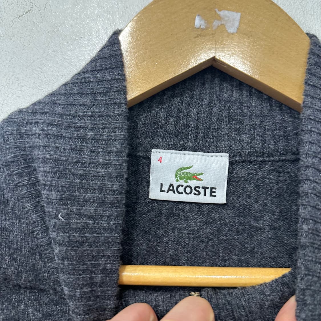 라코스테 반집업 니트 상품이미지3