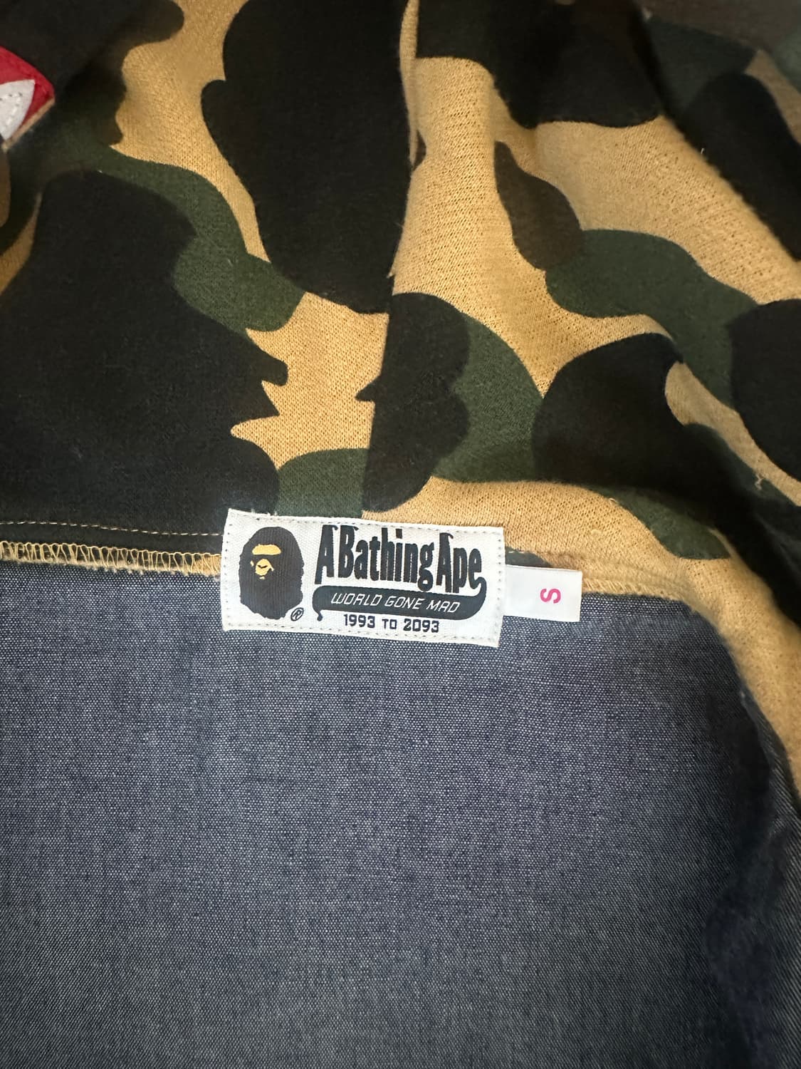 BAPE SHIRT JACKET GREY 상품이미지7