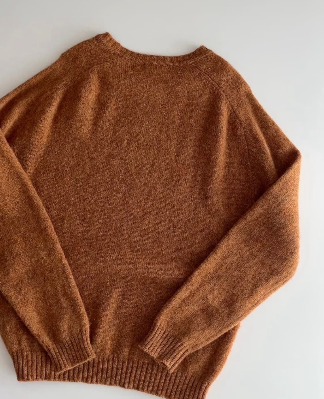 엘엘빈 뉴질랜드 울 니트 스웨터 (스코트랜드 제조) L ~ XL 상품이미지6