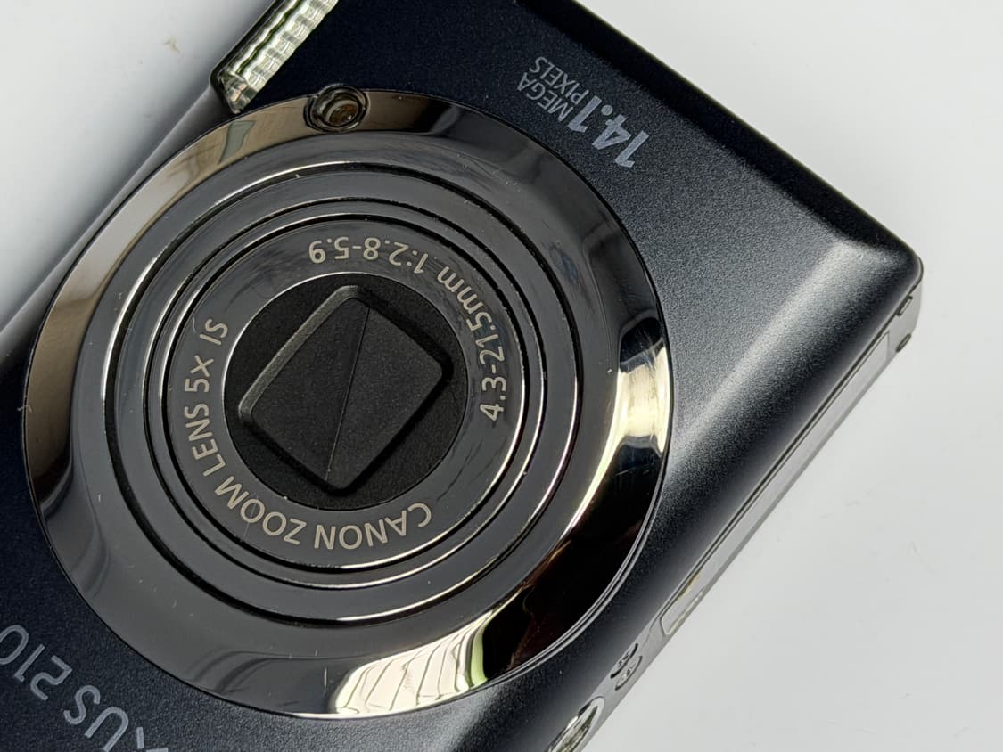 캐논 IXUS 익서스 210 IS 블랙 빈티지 레트로 감성 카메라 상품이미지3