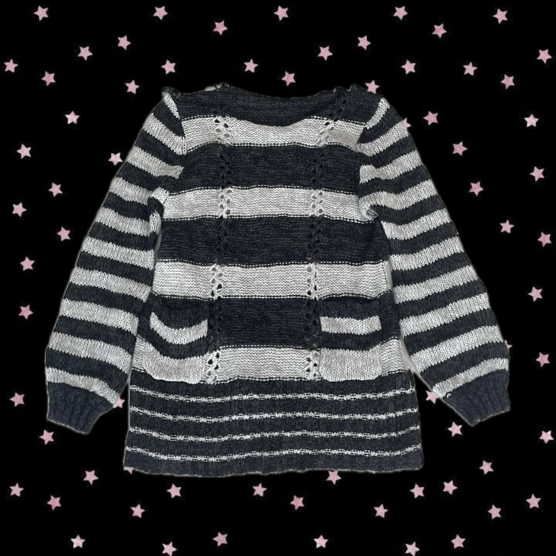 (무배) 무채색 갸루 펑크 코디세트 3P 상품이미지2