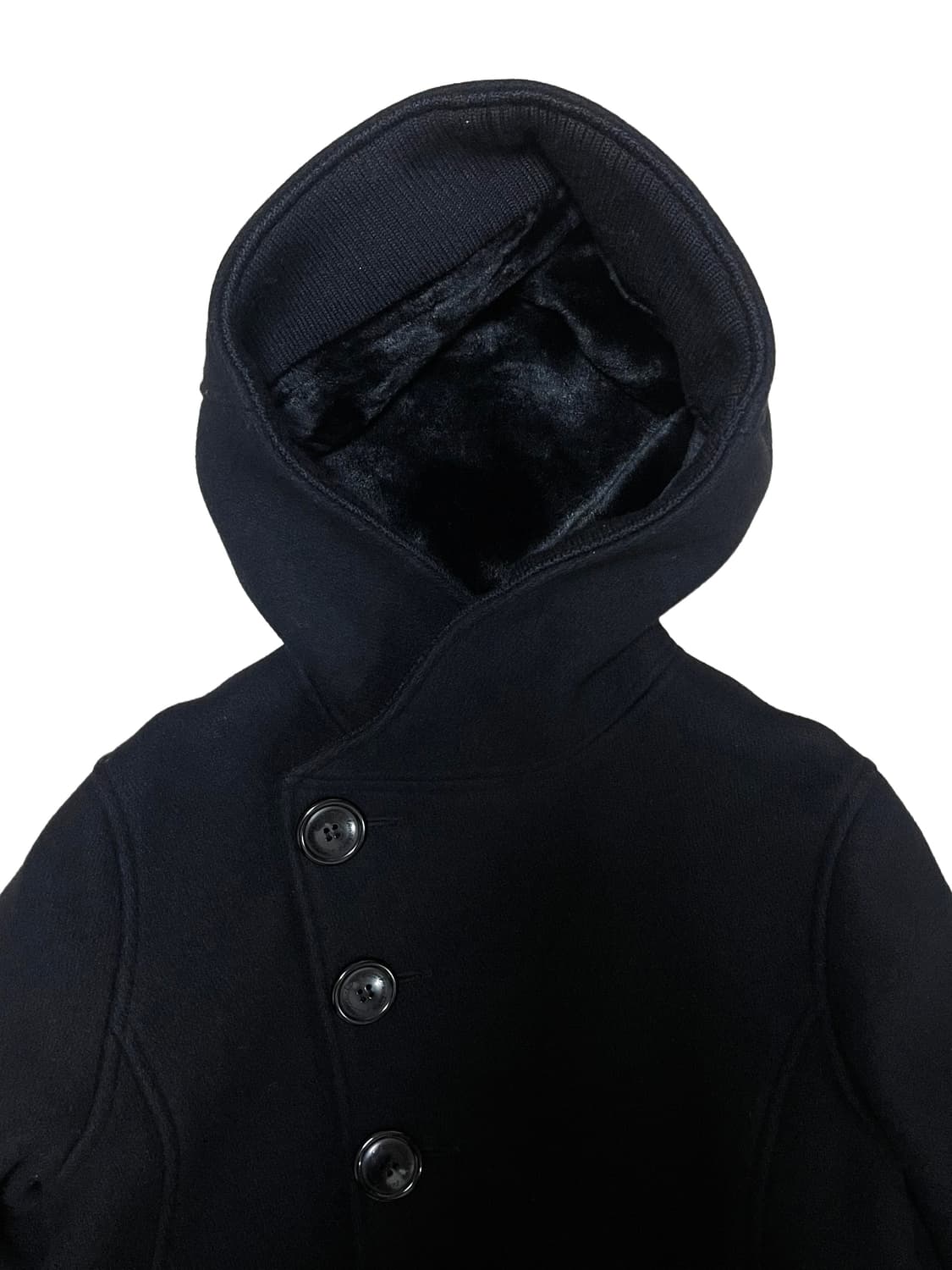 SUNAO KUWAHARA Button Hooded Coat 상품이미지4