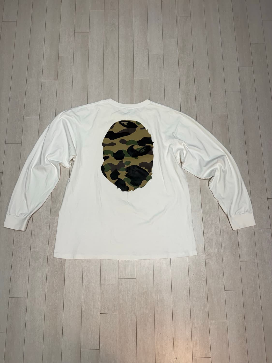 베이프 카모 롱슬리브 상품이미지2