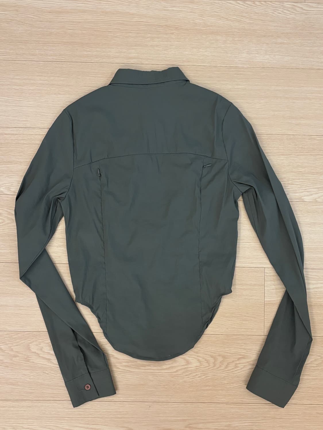 오호스 체스트홀 나일론 셔츠 01 상품이미지2