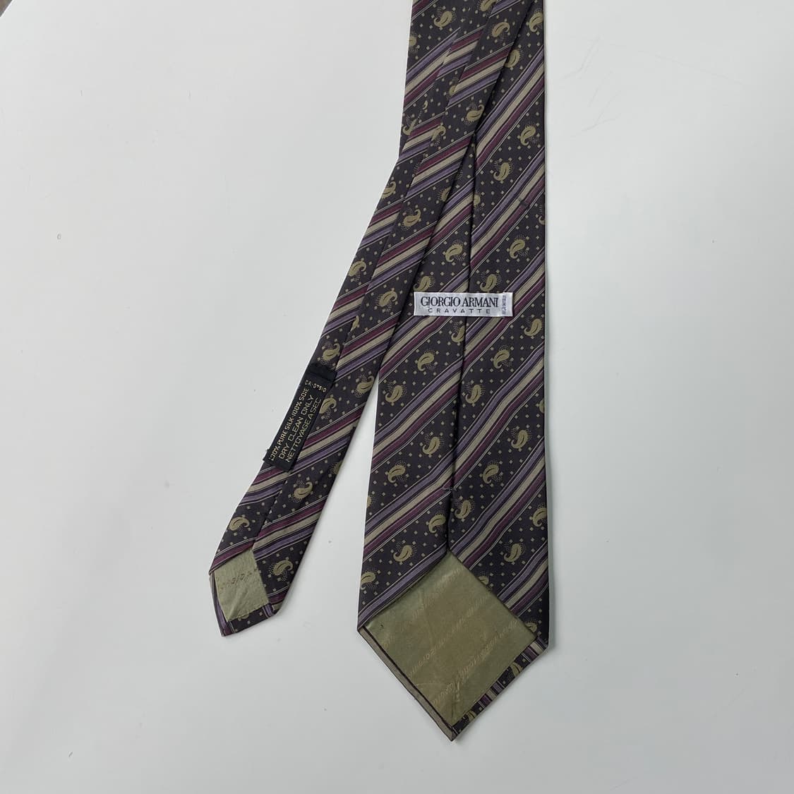 조르지오 알마니 페이즐리 명품 정품넥타이(ARMANI) 상품이미지3