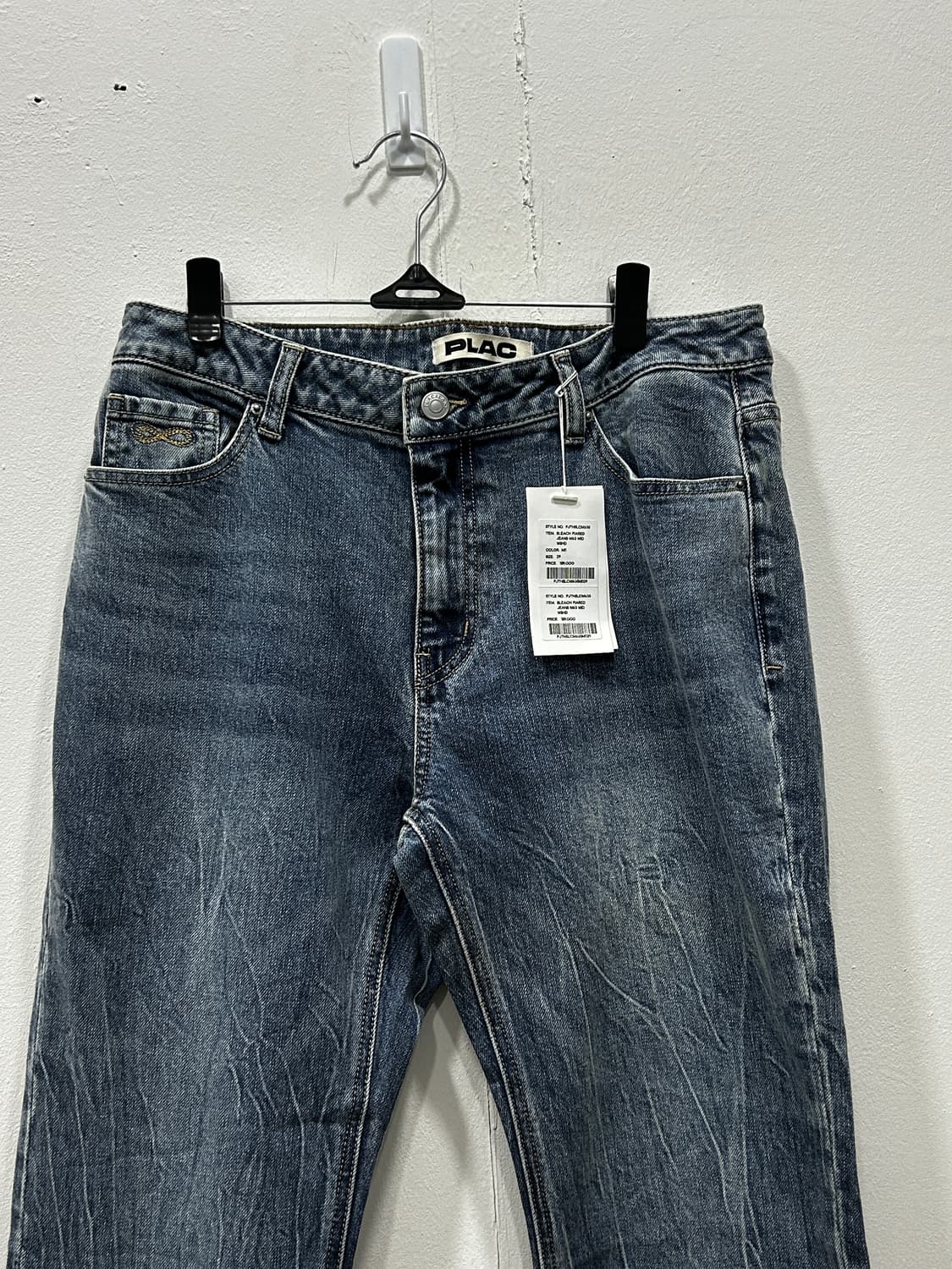 새상품 PLAC 플랙진 부츠컷 데님팬츠 남성 29인치 상품이미지4