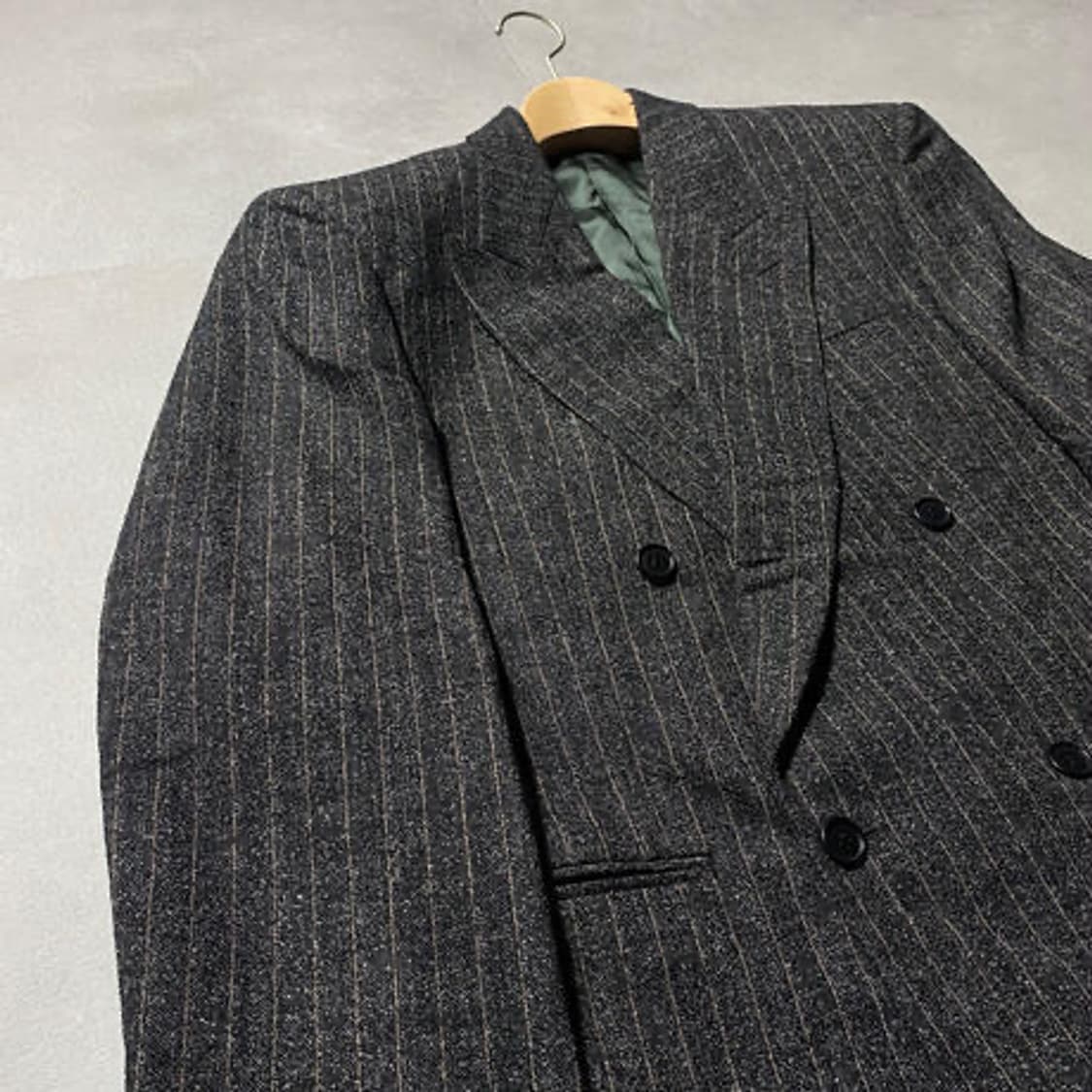 🧵🎩 MISSONI UOMO | 미쏘니 이태리 울 더블 스트라이프 셋 상품이미지3