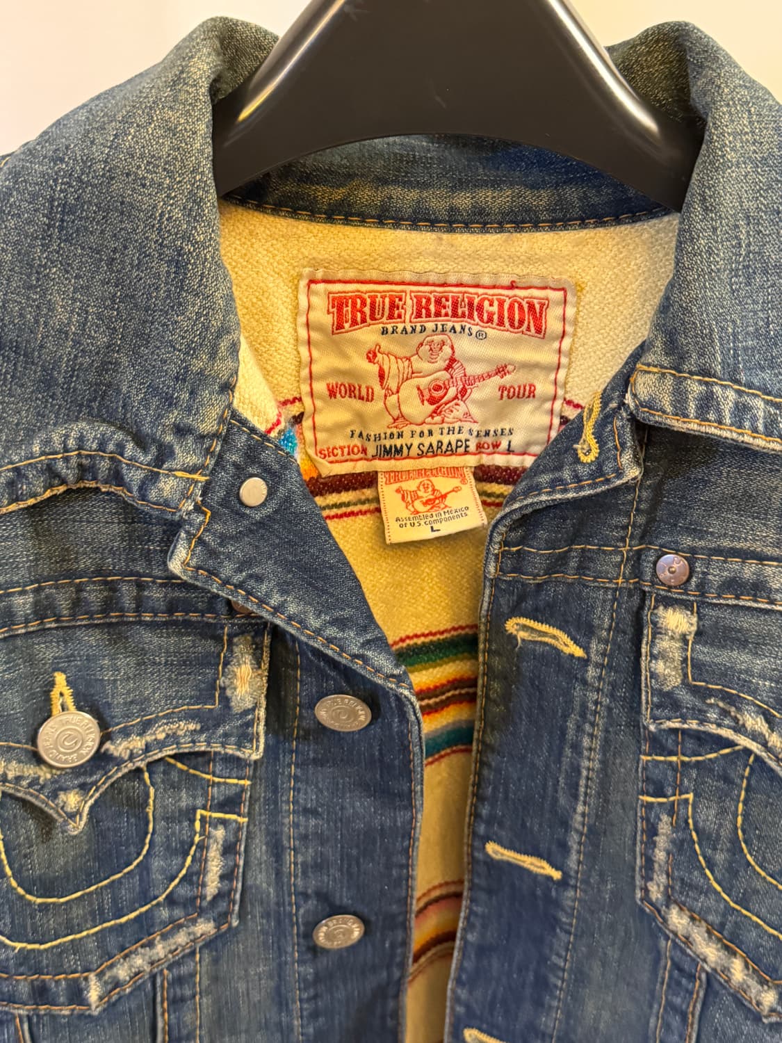 트루릴리젼 트러커 데님 희귀 자켓 상품이미지5