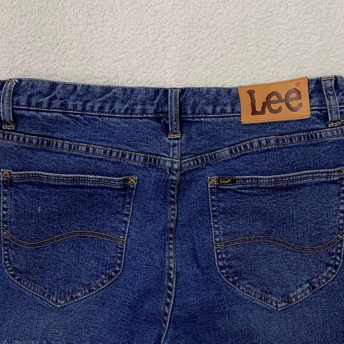 [32,34] LEE 와이드핏 데님팬츠 상품이미지2