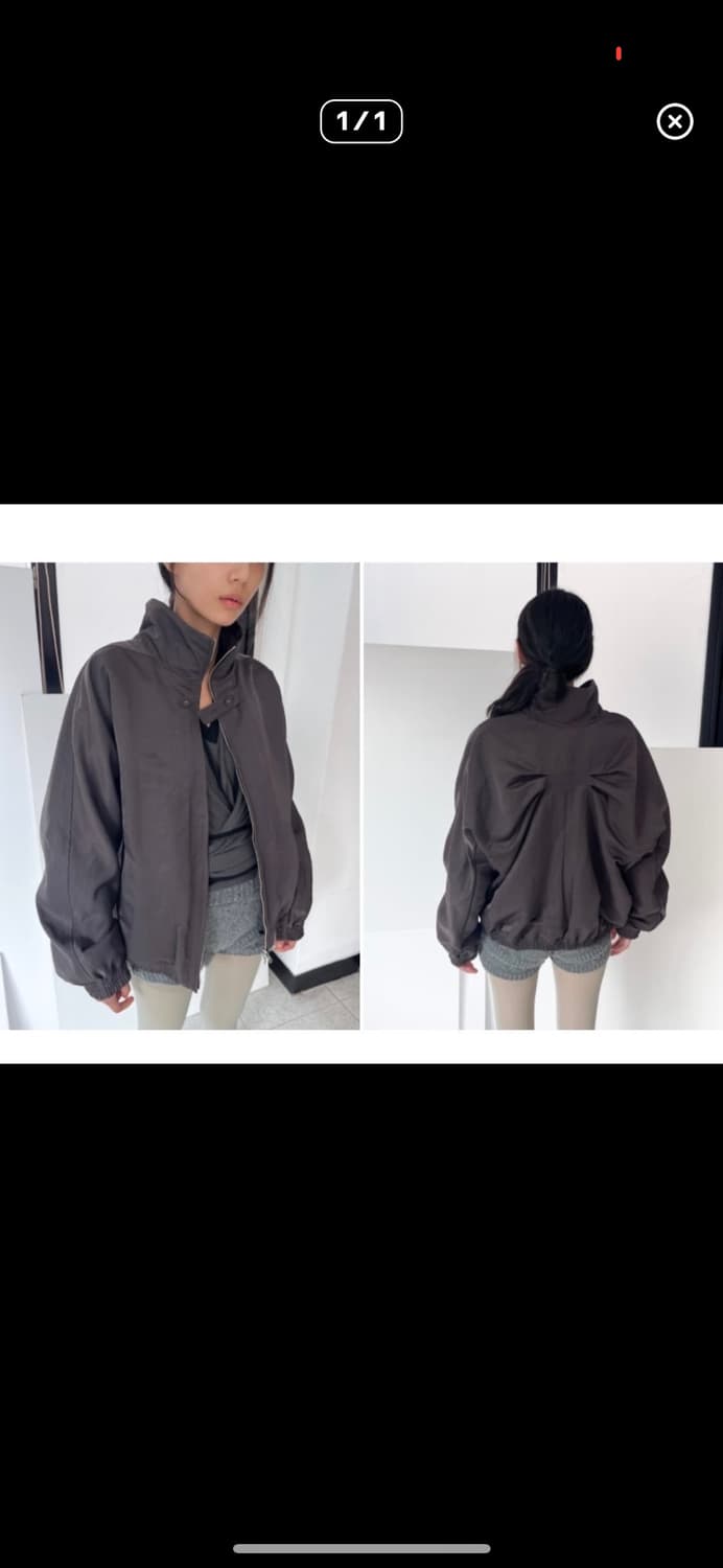 울리카상투스 봄버자켓 상품이미지6