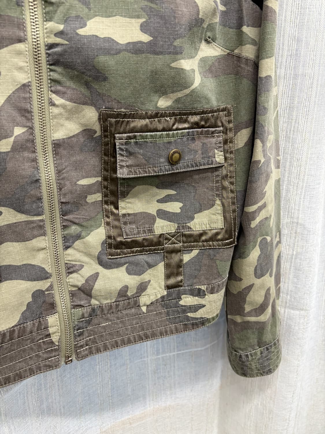 에드윈 카모 밀리터리 패치 자켓 EDWIN 상품이미지7