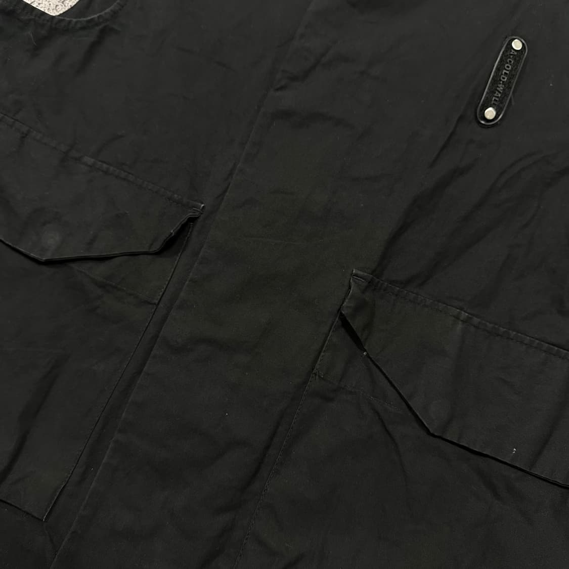 ✨ (바배) 어콜드월 테크 블랙 조끼 베스트  상품이미지5