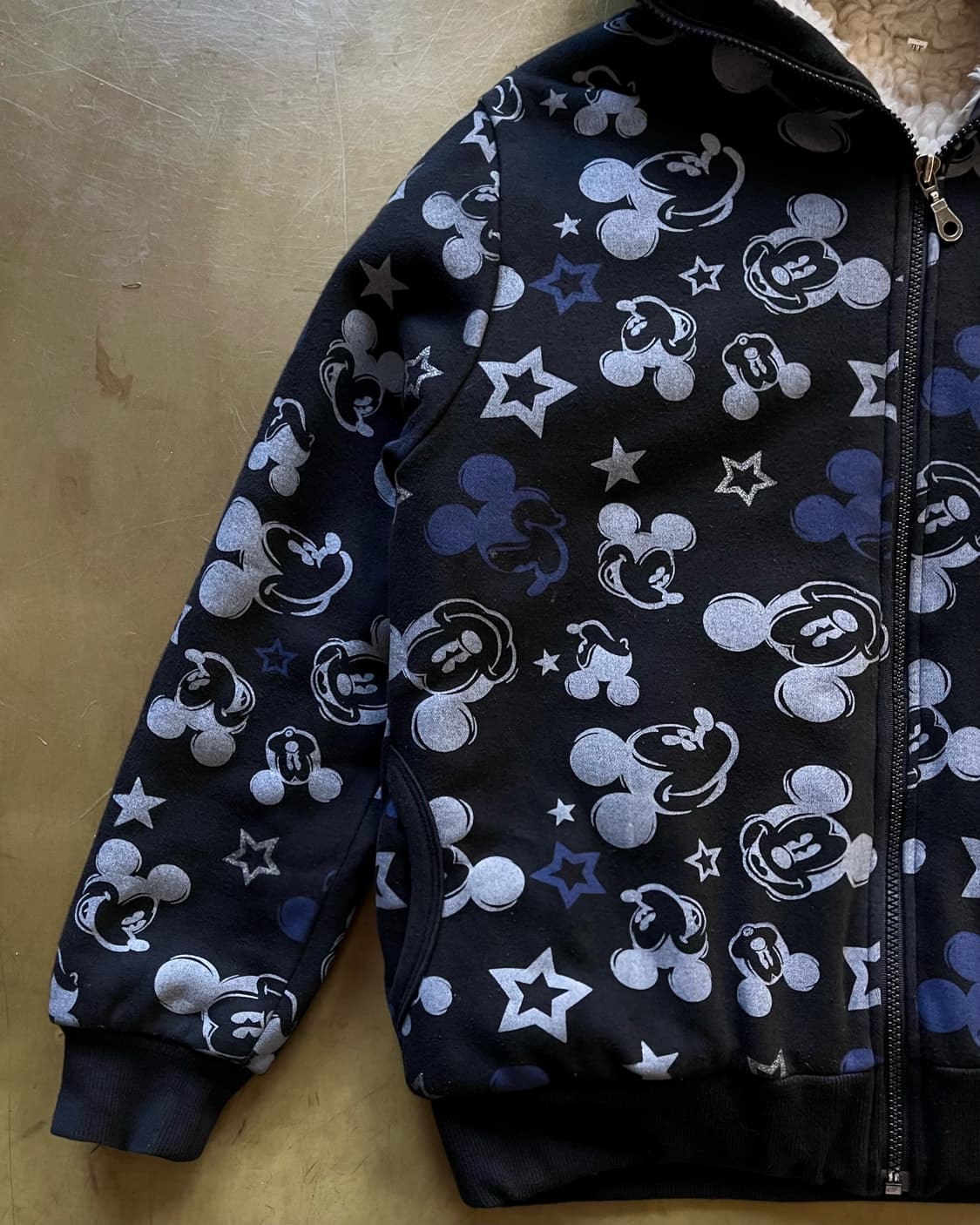 Old DISNEY Japan Fleece Lining Hood JK 상품이미지6