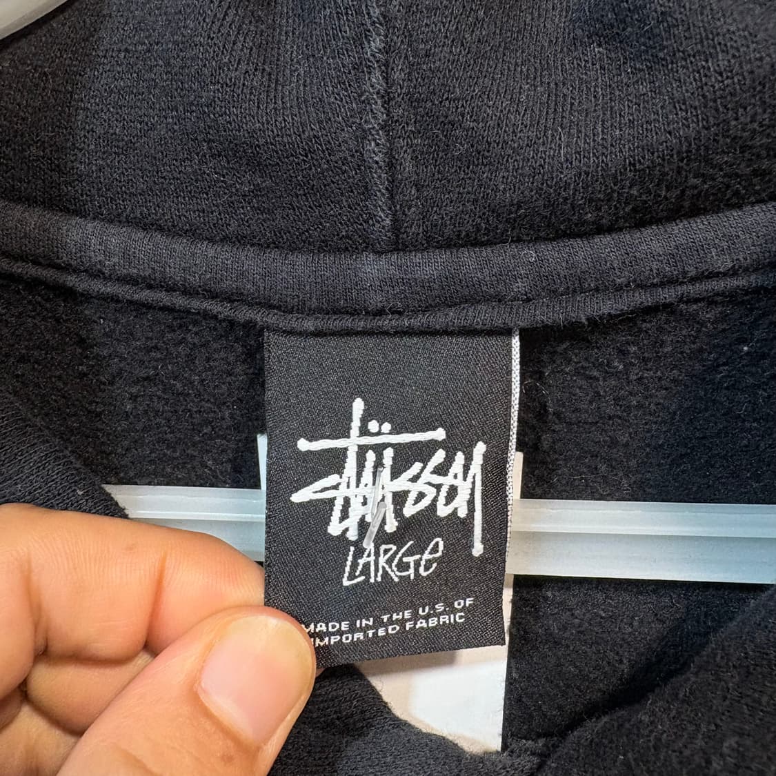 [L] STUSSY 스투시 월드투어 후드티 상품이미지6