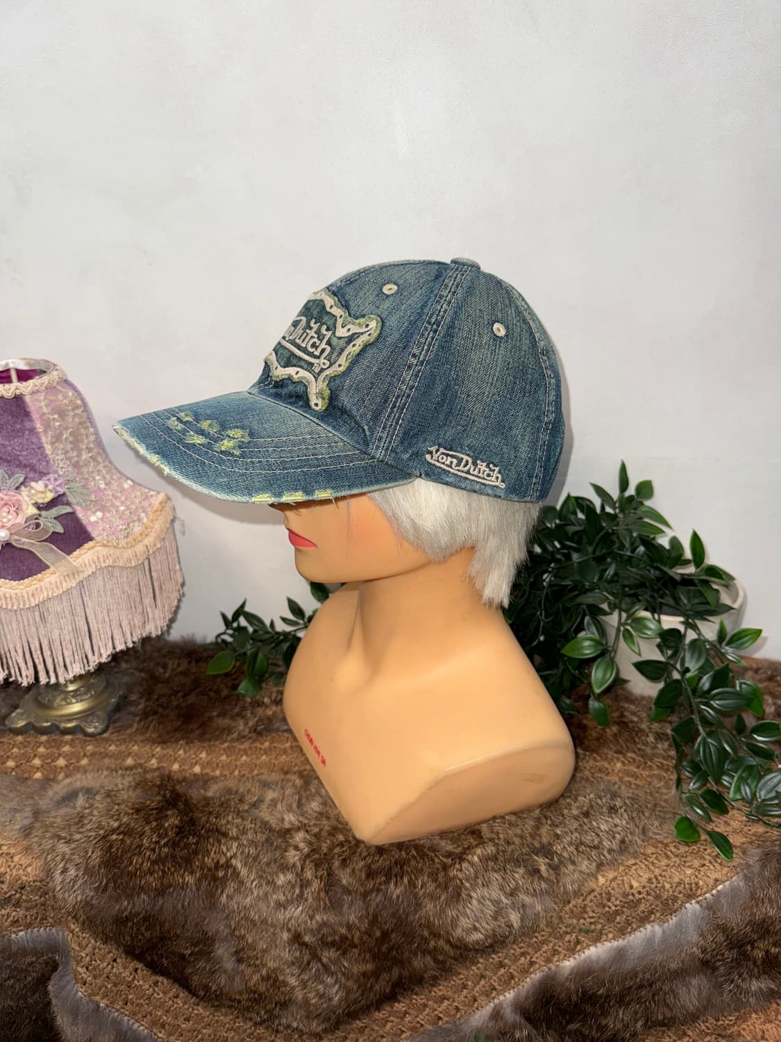 Von Dutch washing denim logo ball cap 상품이미지2