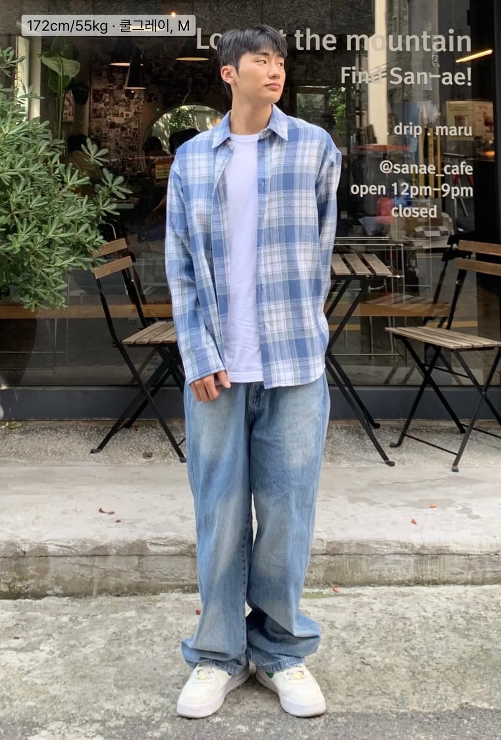 코드그라피 쿨그레이 셔츠(M) 상품이미지2