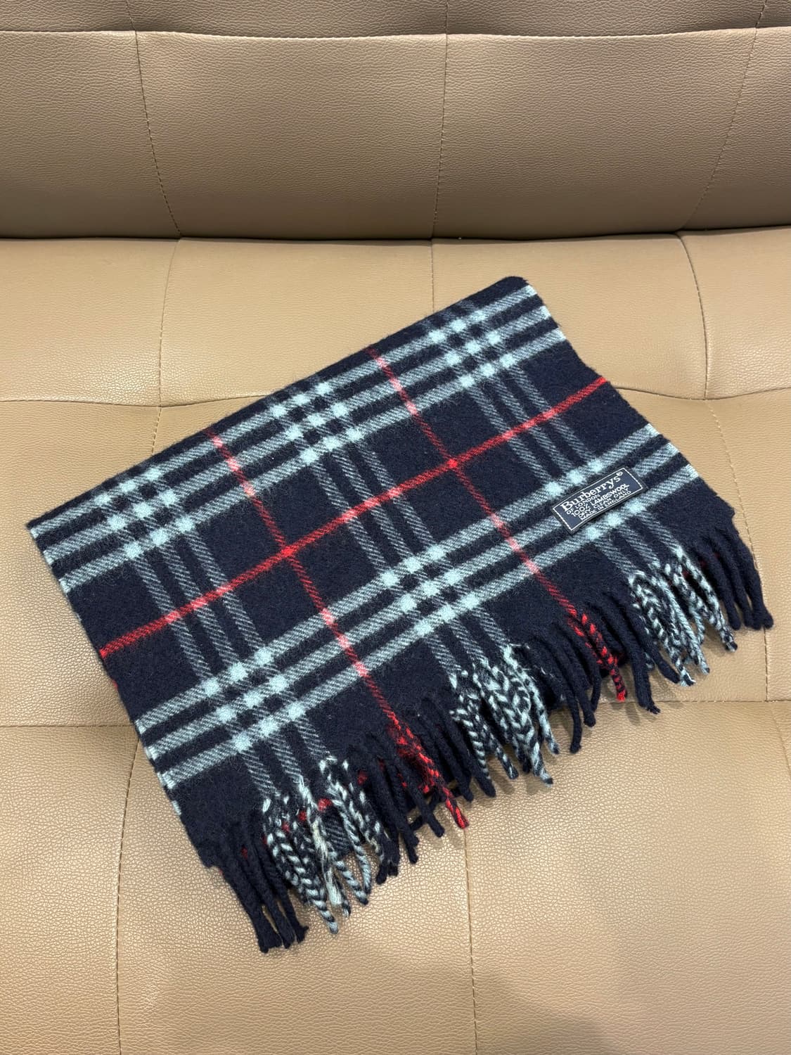 버버리 체크 머플러 상품이미지1