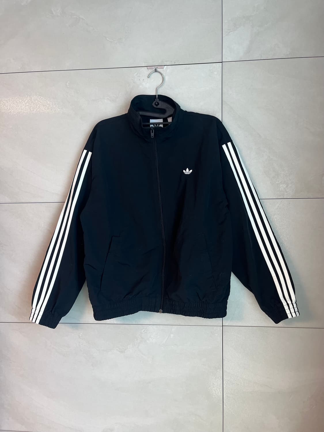 아디다스 파이어버드 우븐 바람막이 블랙 [L] 상품이미지4