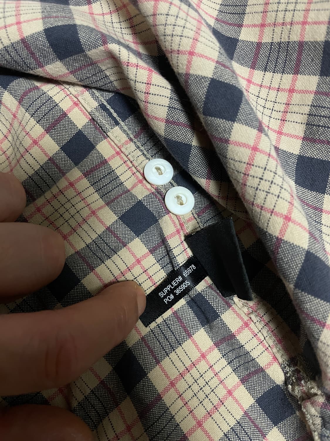 RRL 더블알엘 코튼 체크 셔츠 상품이미지3