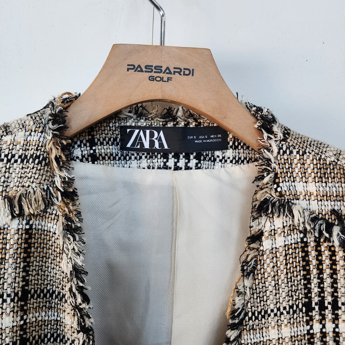 자라 트위드 자켓 상품이미지2