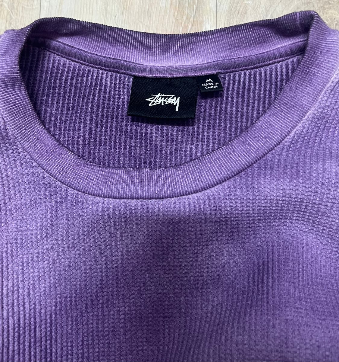 Stussy Basic Stock LS Thermal - Lavender 상품이미지3