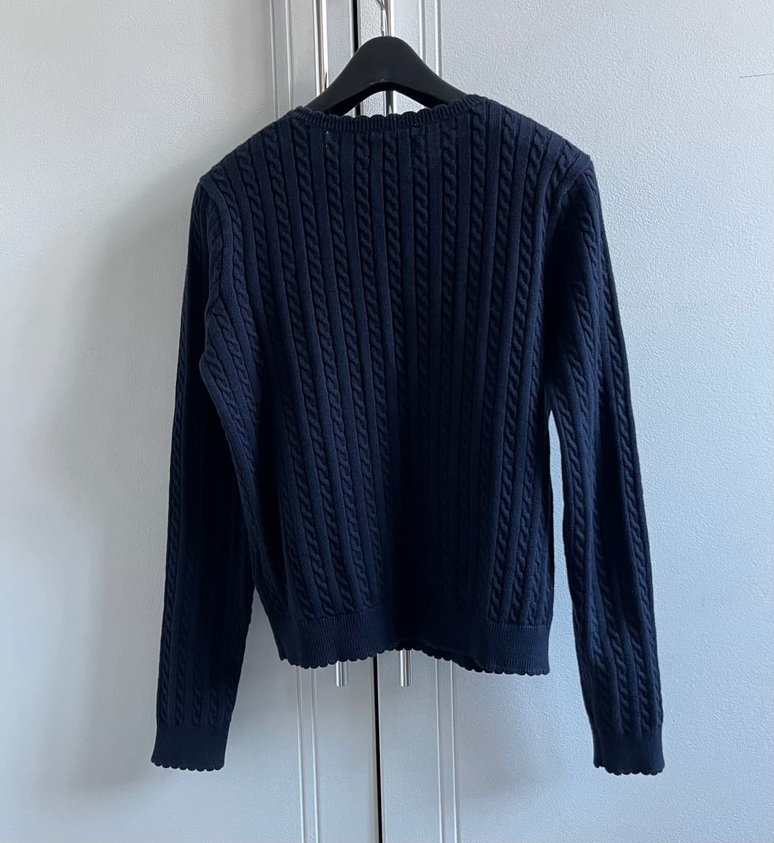 폴로 케이블 니트 가디건 상품이미지6