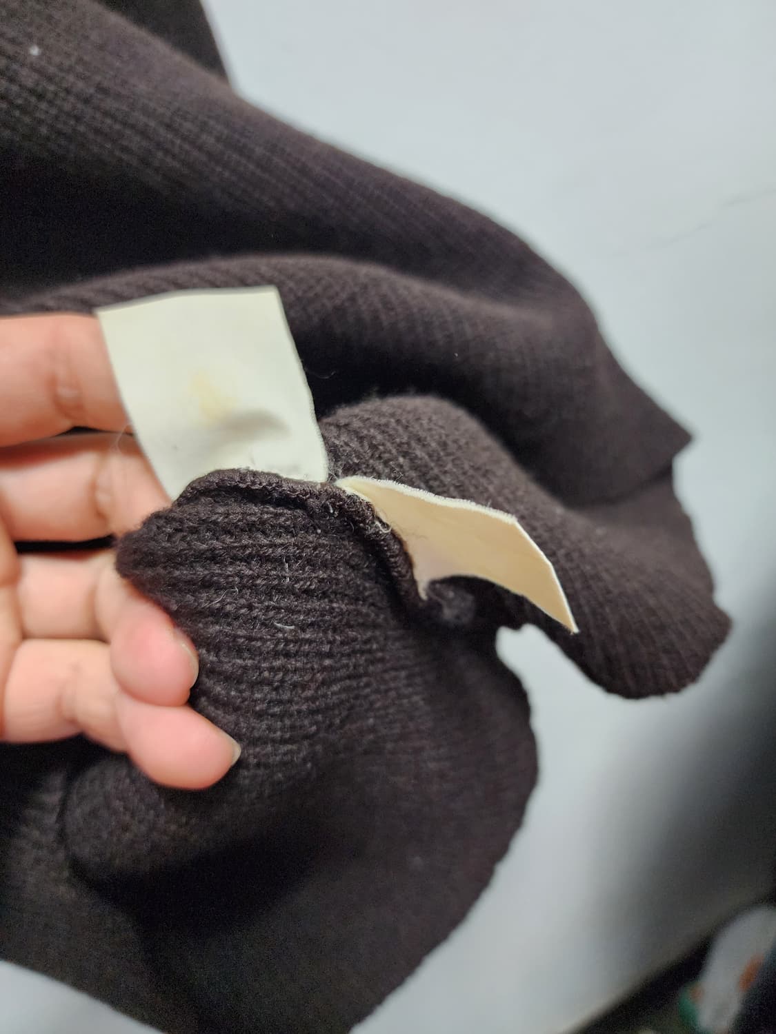 꼼데가르송 옴므 90s 배색 니트 상품이미지5