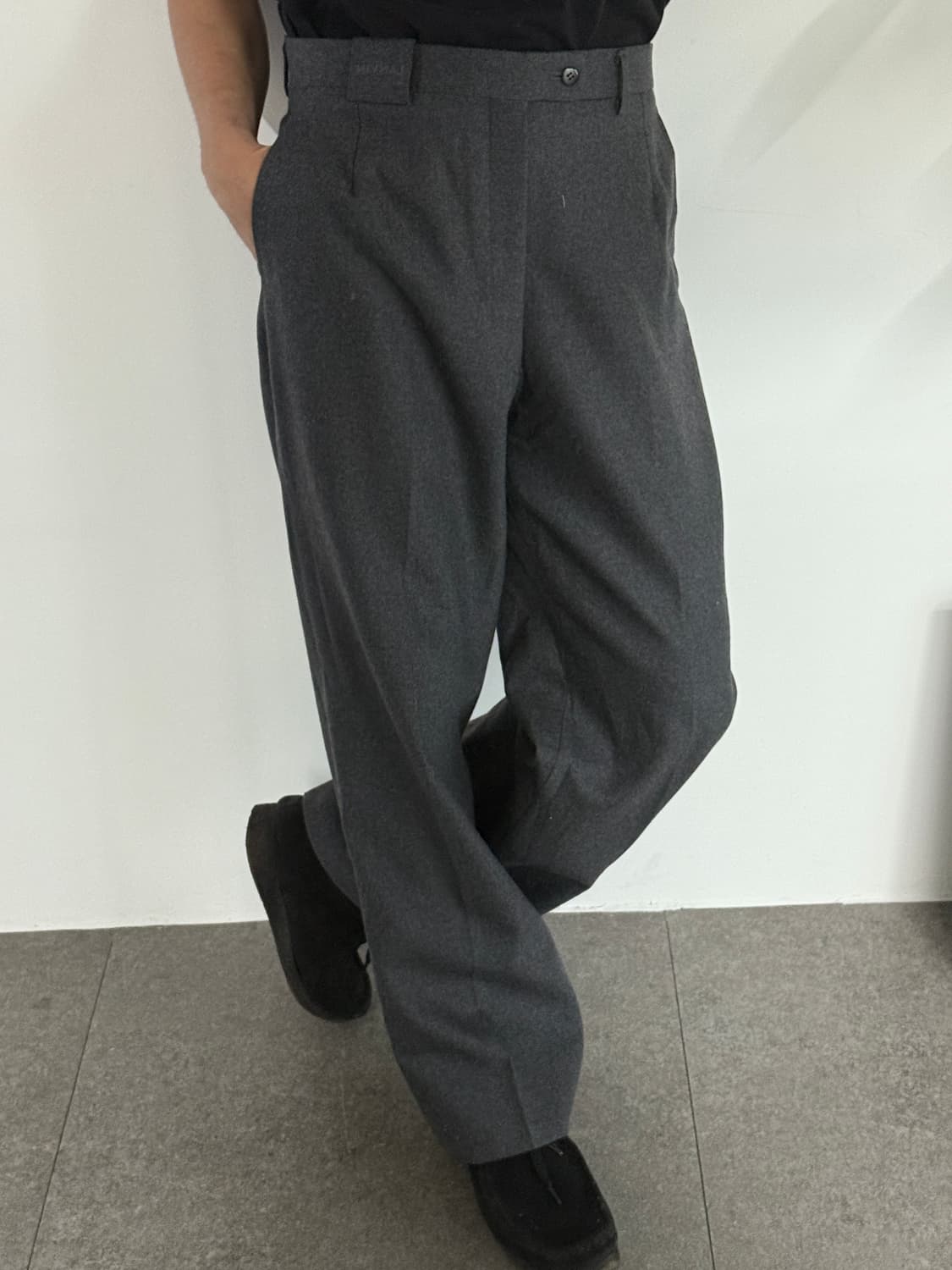 빈티지 랑방 그레이 슬랙스 상품이미지1