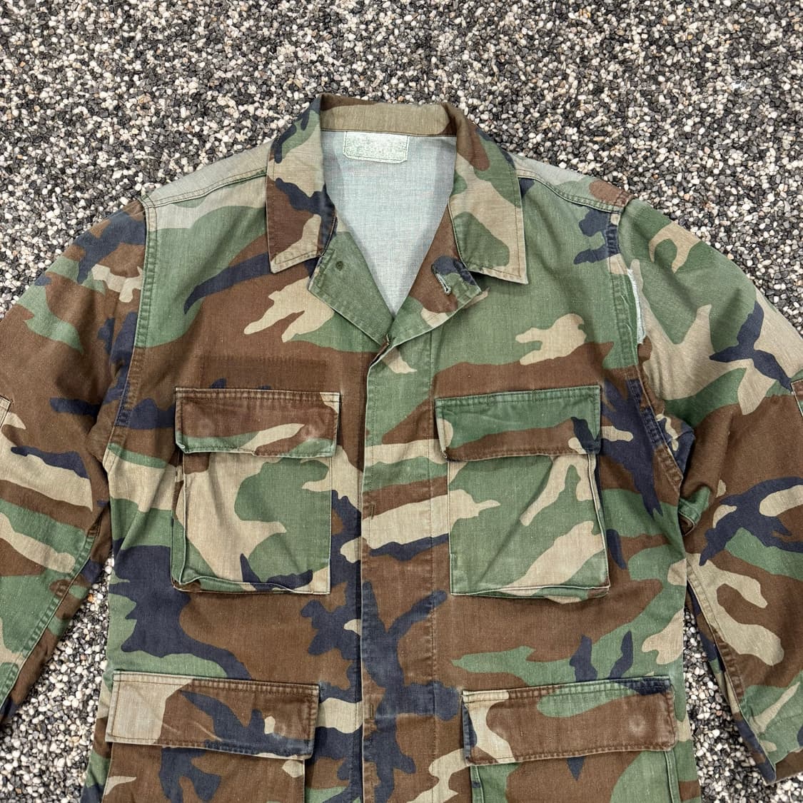 US Army 미군 우드랜드 카모 셔츠 자켓 (S)  상품이미지2