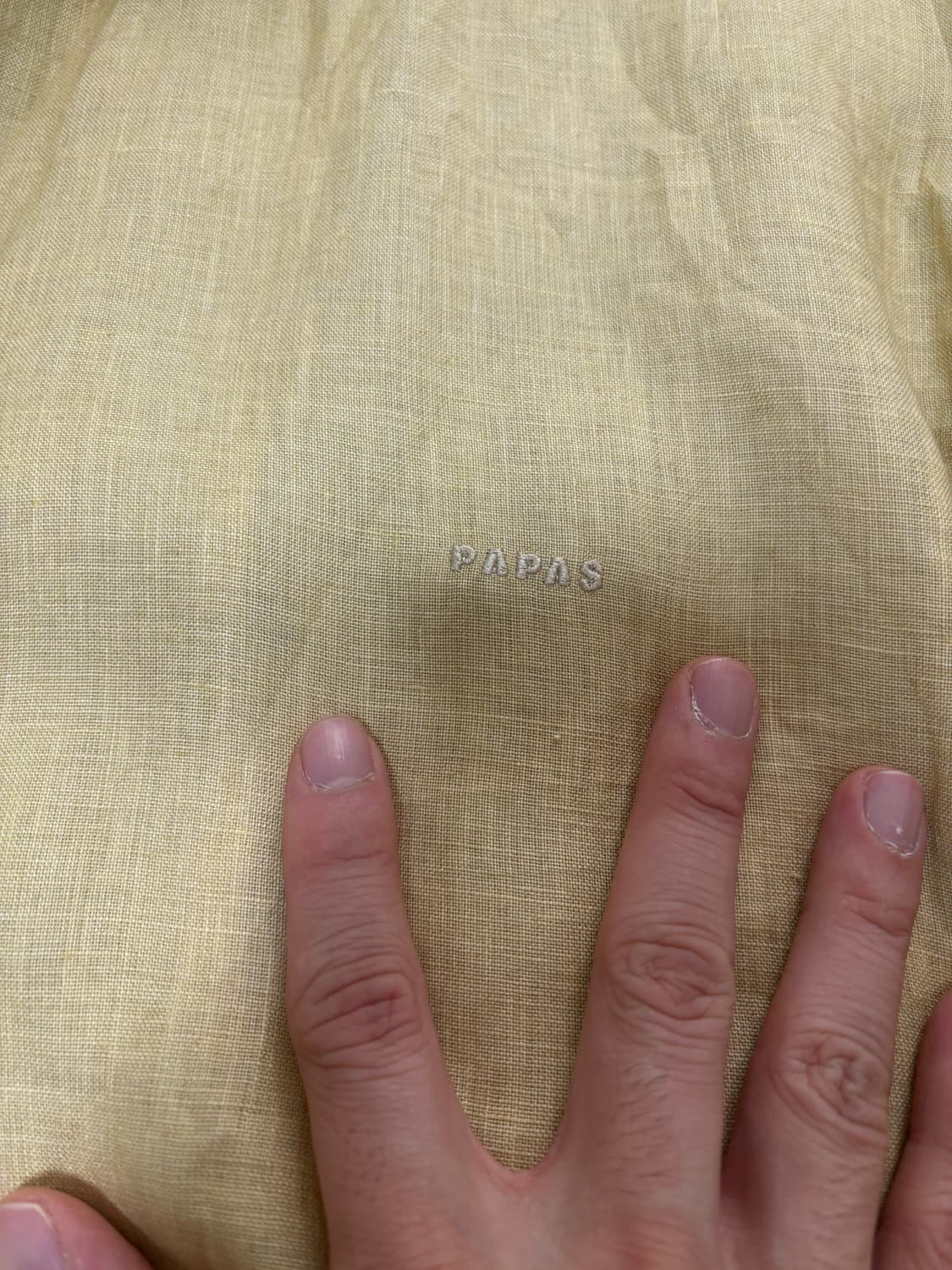 일제 PAPAS 린넨100프로 자켓 사이즈 105-110 상품이미지3