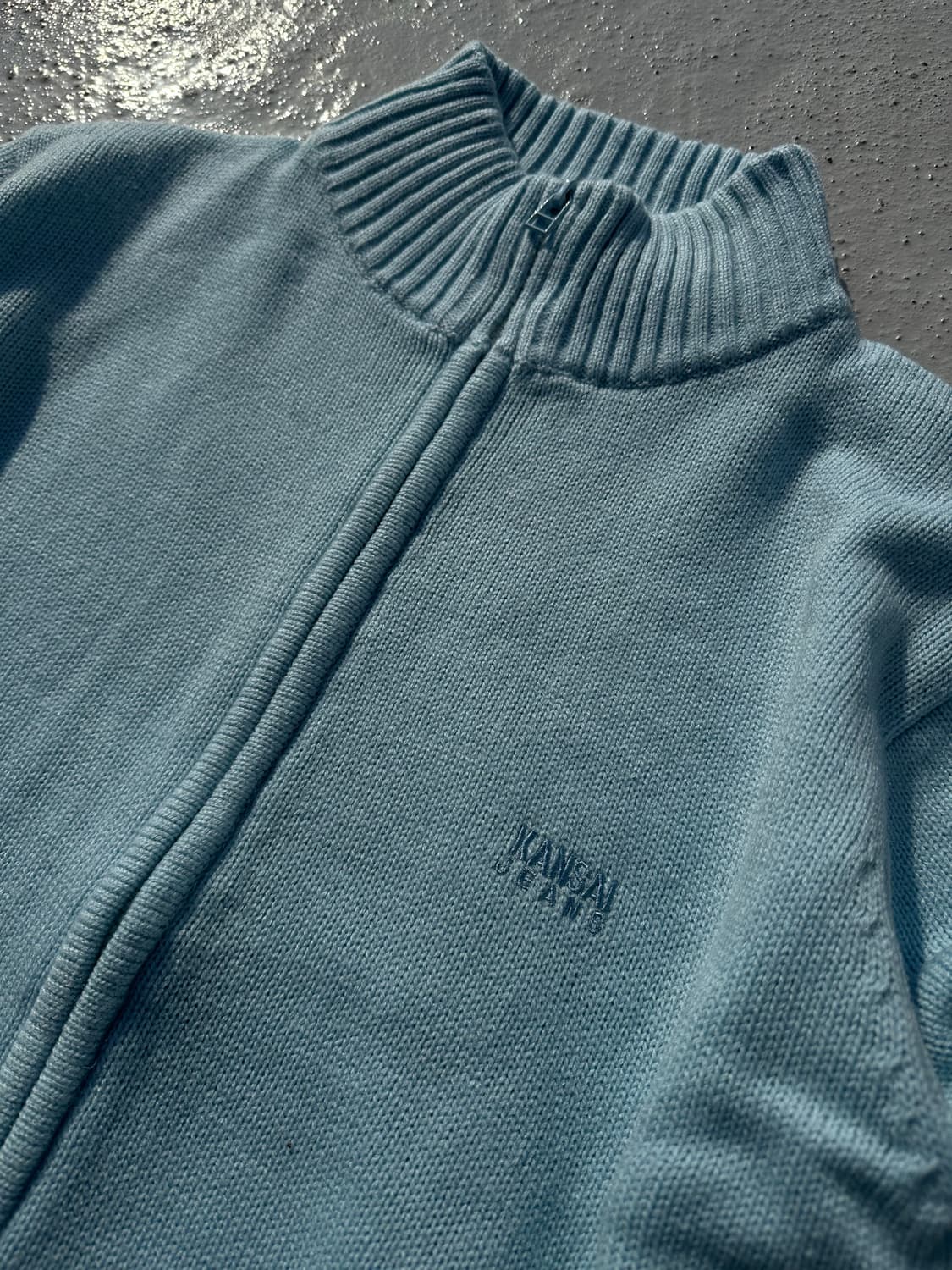 JP 칸사이 집업 니트 상품이미지2