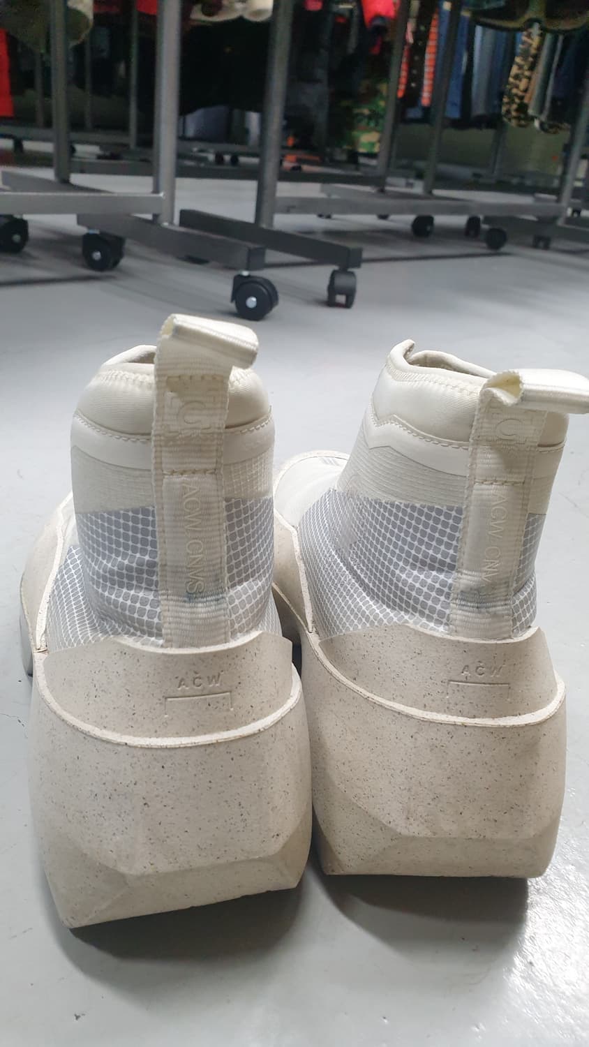 컨버스x어콜드월 지오포마 부츠 화이트 255 상품이미지4