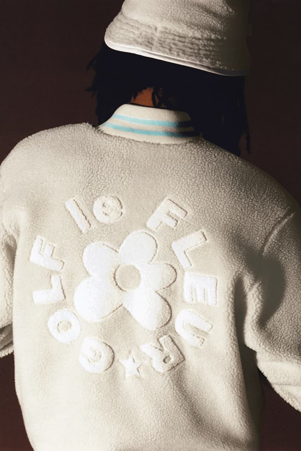 골프 르플레르 x 컨버스 플리스 봄버 자켓 상품이미지1