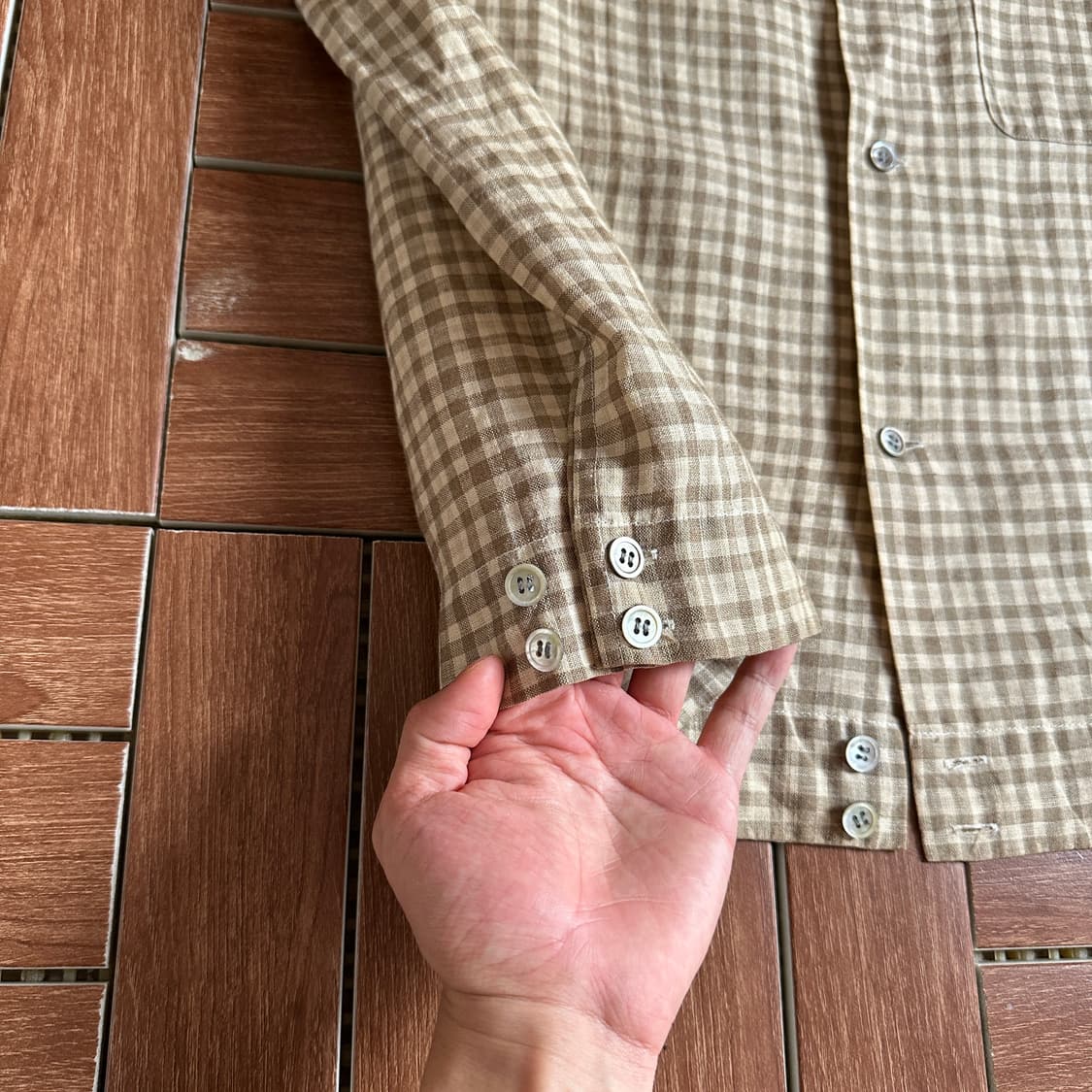 Y’s for men linen 1/2 shirts 상품이미지5